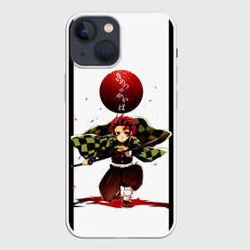 Чехол для iPhone 13 mini с принтом Танджиро Камадо Kimetsu no Yaiba ,  |  | demon slayer | kamado | kimetsu no yaiba | nezuko | tanjiro | аниме | гию томиока | зеницу агацума | иноске хашибира | камадо | клинок | корзинная девочка | манга | музан кибуцуджи | незуко | рассекающий демонов | танджиро