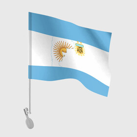 Флаг для автомобиля с принтом Сборная Аргентины , 100% полиэстер | Размер: 30*21 см | goal24 | аргентина | барселона | дибала | игуаин | икарди | лионель месси | месси | месси аргентина | сборная аргентины | спорт | футбол | чемпионат мира | чм