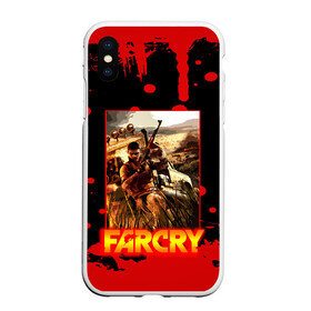 Чехол для iPhone XS Max матовый с принтом FARCRY | ФАРКРАЙ GAME , Силикон | Область печати: задняя сторона чехла, без боковых панелей | far cry | far cry 5 | far cry new dawn | far cry primal | farcry | fc 5 | fc5 | game | new dawn | primal | игры | постапокалипсис | фар край | фар край 5