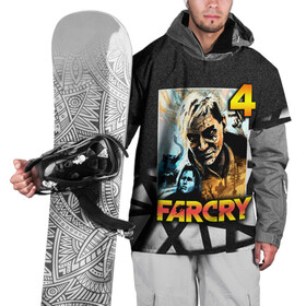 Накидка на куртку 3D с принтом FARCRY 4 | Пэйган Мин , 100% полиэстер |  | far cry | far cry 5 | far cry new dawn | far cry primal | farcry | fc 5 | fc5 | game | new dawn | primal | игры | постапокалипсис | фар край | фар край 5