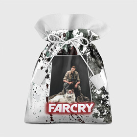 Подарочный 3D мешок с принтом FARCRY WOLF , 100% полиэстер | Размер: 29*39 см | far cry | far cry 5 | far cry new dawn | far cry primal | farcry | fc 5 | fc5 | game | new dawn | primal | игры | постапокалипсис | фар край | фар край 5