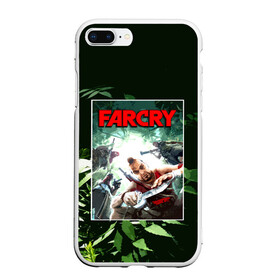 Чехол для iPhone 7Plus/8 Plus матовый с принтом farcry 3 , Силикон | Область печати: задняя сторона чехла, без боковых панелей | far cry | far cry 5 | far cry new dawn | far cry primal | farcry | fc 5 | fc5 | game | new dawn | primal | игры | постапокалипсис | фар край | фар край 5