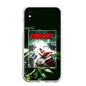 Чехол для iPhone XS Max матовый с принтом farcry 3 , Силикон | Область печати: задняя сторона чехла, без боковых панелей | Тематика изображения на принте: far cry | far cry 5 | far cry new dawn | far cry primal | farcry | fc 5 | fc5 | game | new dawn | primal | игры | постапокалипсис | фар край | фар край 5