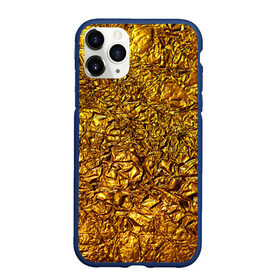 Чехол для iPhone 11 Pro Max матовый с принтом Сусальное золото , Силикон |  | Тематика изображения на принте: gold | золото | золотой | мятая | сусальное | фольга