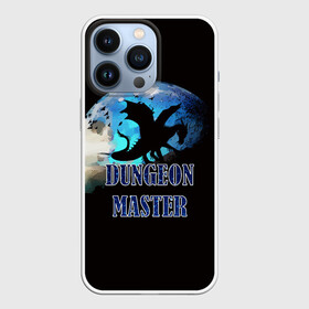 Чехол для iPhone 13 Pro с принтом Dungeon Master ,  |  | d20 | dd | dnd | dungeon master | dungeons and dragons | мастер подземелий