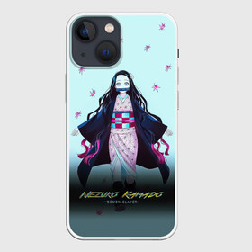 Чехол для iPhone 13 mini с принтом Nezuko Kamado Demon Slayer ,  |  | demon slayer | kamado | kimetsu no yaiba | nezuko | tanjiro | аниме | гию томиока | зеницу агацума | иноске хашибира | камадо | клинок | корзинная девочка | манга | музан кибуцуджи | незуко | рассекающий демонов | танджиро