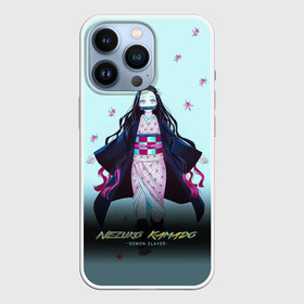 Чехол для iPhone 13 Pro с принтом Nezuko Kamado Demon Slayer ,  |  | Тематика изображения на принте: demon slayer | kamado | kimetsu no yaiba | nezuko | tanjiro | аниме | гию томиока | зеницу агацума | иноске хашибира | камадо | клинок | корзинная девочка | манга | музан кибуцуджи | незуко | рассекающий демонов | танджиро