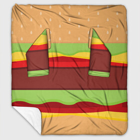 Плед с рукавами с принтом Бутерброд , 100% полиэстер | Закругленные углы, все края обработаны. Ткань не мнется и не растягивается. Размер 170*145 | Тематика изображения на принте: background | burger | fast food | food | hamburger | sandwich | texture | будет | бургер | бутерброд | гамбургер | еда | текстура | фастфуд | фон