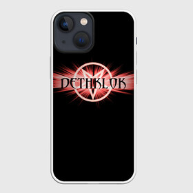 Чехол для iPhone 13 mini с принтом Dethklok ,  |  | dethklok | metalocalypse | апокалипсис | вильям мердерфэйс | металл | металлапокалипсис | мульт | мультфильм | пиклз | рок группа | сквизгаард эксплоужен | токи вортуз