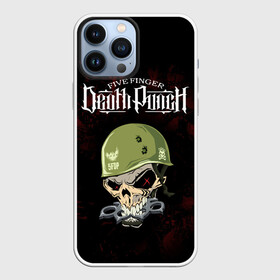 Чехол для iPhone 13 Pro Max с принтом Five Finger Death Punch ,  |  | Тематика изображения на принте: 5fdp | alternative | ffdp | five finfer death punch | ghost | groove | hard | ivan moody | rock