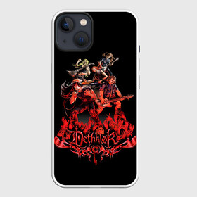 Чехол для iPhone 13 с принтом Dethklok concert ,  |  | dethklok | metalocalypse | апокалипсис | вильям мердерфэйс | металл | металлапокалипсис | мульт | мультфильм | пиклз | рок группа | сквизгаард эксплоужен | токи вортуз