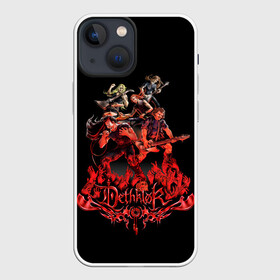 Чехол для iPhone 13 mini с принтом Dethklok concert ,  |  | dethklok | metalocalypse | апокалипсис | вильям мердерфэйс | металл | металлапокалипсис | мульт | мультфильм | пиклз | рок группа | сквизгаард эксплоужен | токи вортуз