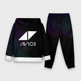 Детский костюм 3D (с толстовкой) с принтом AVICII | RAINBOW STYLE ,  |  | Тематика изображения на принте: avicii | beatport | club | dj | edm | electro | eq | house | levels | music | production | radio | techno | top | trance | ависи | авичи | дискотека | звезда | клуб | музыка | музыкант | продюссер | радио | фестиваль | швеция | эквалайзер