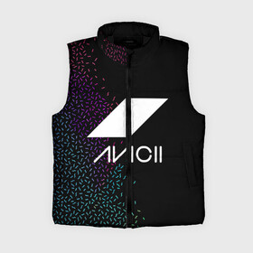 Женский жилет утепленный 3D с принтом AVICII  RAINBOW STYLE ,  |  | avicii | beatport | club | dj | edm | electro | eq | house | levels | music | production | radio | techno | top | trance | ависи | авичи | дискотека | звезда | клуб | музыка | музыкант | продюссер | радио | фестиваль | швеция | эквалайзер