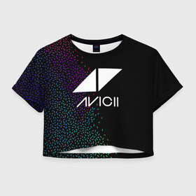 Женская футболка Crop-top 3D с принтом AVICII | RAINBOW STYLE , 100% полиэстер | круглая горловина, длина футболки до линии талии, рукава с отворотами | avicii | beatport | club | dj | edm | electro | eq | house | levels | music | production | radio | techno | top | trance | ависи | авичи | дискотека | звезда | клуб | музыка | музыкант | продюссер | радио | фестиваль | швеция | эквалайзер