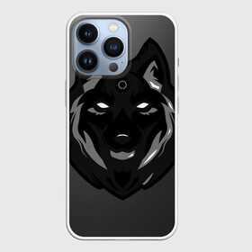 Чехол для iPhone 13 Pro с принтом Демон волк ,  |  | волк | зверь | серый | тьма | хищник | чёрный