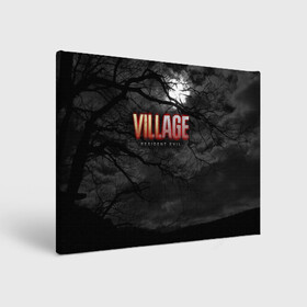 Холст прямоугольный с принтом Resident Evil: Village $$$ , 100% ПВХ |  | alsina dimitrieska | darkness | game | inscription resident evil: village | moon | print resident evil: village | village | альсина димитриеска | деревня | игра | луна | надпись resident evil: village | принт resident evil: village | тьма