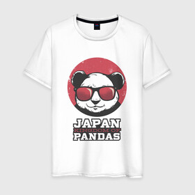 Мужская футболка хлопок с принтом Japan Kingdom of Pandas , 100% хлопок | прямой крой, круглый вырез горловины, длина до линии бедер, слегка спущенное плечо. | Тематика изображения на принте: art | japanese | panda | retro look | style | vintage look | арт | винтаж | винтажный стиль | кингдом | королевство | королевство панд | крутая панда в очках | панда | пандочка | ретро стиль | рисунок панды | япония | 