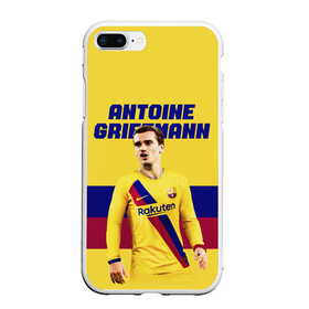 Чехол для iPhone 7Plus/8 Plus матовый с принтом ANTOINE GRIEZMANN / ГРИЗМАНН , Силикон | Область печати: задняя сторона чехла, без боковых панелей | antoine griezmann | barcelona | football | sport | антуан гризманн | барселона | номер 7 | сборная франции | спорт. | футбол