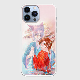 Чехол для iPhone 13 Pro Max с принтом Томоэ и Нанами ,  |  | akura | kamisama kiss | kitsune | mizuki | nanami | tomoe | yokai | акура | аниме | бог | боги | демон лис | демоны | ёкай | змея | йокай | кицуне | лис | мидзуки | мизуки | нанами | неко | очень приятно бог | томое | томоэ