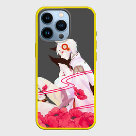 Чехол для iPhone 13 Pro с принтом Flower Tomoe ,  |  | akura | kamisama kiss | kitsune | mizuki | nanami | tomoe | yokai | акура | аниме | бог | боги | демон лис | демоны | ёкай | змея | йокай | кицуне | лис | мидзуки | мизуки | нанами | неко | очень приятно бог | томое | томоэ