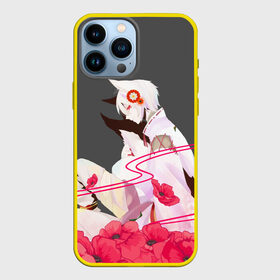 Чехол для iPhone 13 Pro Max с принтом Flower Tomoe ,  |  | Тематика изображения на принте: akura | kamisama kiss | kitsune | mizuki | nanami | tomoe | yokai | акура | аниме | бог | боги | демон лис | демоны | ёкай | змея | йокай | кицуне | лис | мидзуки | мизуки | нанами | неко | очень приятно бог | томое | томоэ