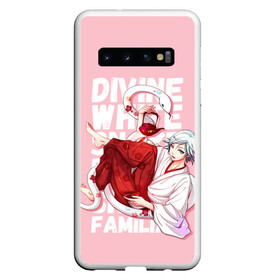 Чехол для Samsung Galaxy S10 с принтом Divine white snake , Силикон | Область печати: задняя сторона чехла, без боковых панелей | Тематика изображения на принте: akura | kamisama kiss | kitsune | mizuki | nanami | tomoe | yokai | акура | аниме | бог | боги | демон лис | демоны | ёкай | змея | йокай | кицуне | лис | мидзуки | мизуки | нанами | неко | очень приятно бог | томое | томоэ