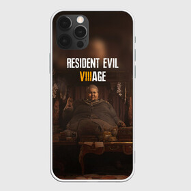 Чехол для iPhone 12 Pro Max с принтом RESIDENT EVIL VILLAGE | РЕ ДЕРЕВНЯ (Z) , Силикон |  | Тематика изображения на принте: horror | resident evil | resident evil 8 | village | демитреска | деревня | леди димитреска | обитель зла | резидент эвил | ресидент евил | хоррор