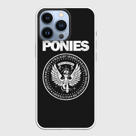 Чехол для iPhone 13 Pro с принтом Pony x Ramones ,  |  | my little pony | ramones | дружба это чудо | единорог | единороги | май литл пони | мульт | мультфильм | рамонс | рок