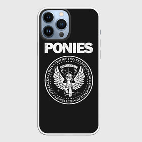Чехол для iPhone 13 Pro Max с принтом Pony x Ramones ,  |  | my little pony | ramones | дружба это чудо | единорог | единороги | май литл пони | мульт | мультфильм | рамонс | рок