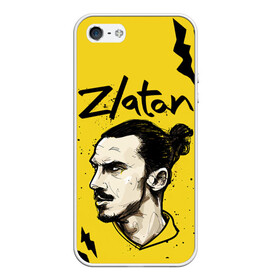 Чехол для iPhone 5/5S матовый с принтом ЗЛАТАН ИБРАГИМОВИЧ / ZLATAN , Силикон | Область печати: задняя сторона чехла, без боковых панелей | football | sport | zlatan ibrahimovic | златан ибрагимович | милан | сборная швеции. zlatan | спорт | футбол