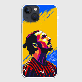 Чехол для iPhone 13 mini с принтом ЗЛАТАН ИБРАГИМОВИЧ   ШВЕЦИЯ ,  |  | football | sport | zlatan ibrahimovic | златан ибрагимович | милан | сборная швеции. | спорт | футбол