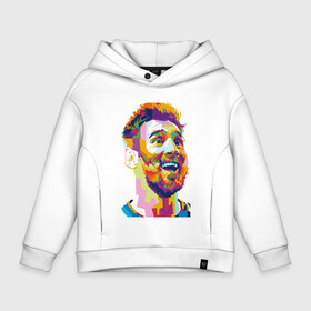 Детское худи Oversize хлопок с принтом Messi Smile , френч-терри — 70% хлопок, 30% полиэстер. Мягкий теплый начес внутри —100% хлопок | боковые карманы, эластичные манжеты и нижняя кромка, капюшон на магнитной кнопке | argentina | barca | barcelona | football | lionel | messi | spain | sport | аргентина | барса | барселона | гол | золотой мяч | игрок | испания | камп ноу | лионель | месси | мяч | спорт | тренер | футбол | чемпион | чемпионат