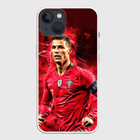 Чехол для iPhone 13 с принтом Криштиану Роналду (Португалия) ,  |  | 7 | cr | cr7 | cristiano | fc | fifa | footbal | juventus | madrid | portugal | real | ronaldo | soccer | криштиану | лига | мяч | мячик | поле | португалия | роналду | спорт | форма | футбол | футболист | футбольная | футбольный | чемпион |