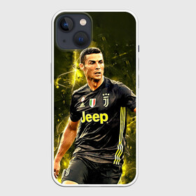 Чехол для iPhone 13 с принтом Cristiano Ronaldo (Juventus) ,  |  | 7 | cr | cr7 | cristiano | fc | fifa | footbal | juventus | madrid | portugal | real | ronaldo | soccer | криштиану | лига | мяч | мячик | поле | португалия | роналду | спорт | форма | футбол | футболист | футбольная | футбольный | чемпион |