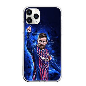 Чехол для iPhone 11 Pro Max матовый с принтом Lionel Messi | Barcelona | 10 , Силикон |  | 10 | argentina | barcelona | fc | fifa | footbal | leo | lionel | messi | soccer | аргентина | барселона | лео | лига | лионель | месси | мяч | мячик | поле | спорт | форма | футбол | футболист | футбольная | футбольный | чемпион