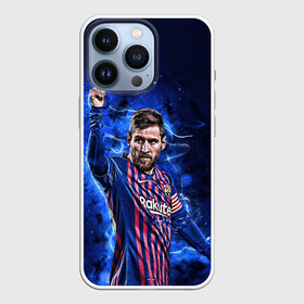 Чехол для iPhone 13 Pro с принтом Lionel Messi | Barcelona | 10 ,  |  | 10 | argentina | barcelona | fc | fifa | footbal | leo | lionel | messi | soccer | аргентина | барселона | лео | лига | лионель | месси | мяч | мячик | поле | спорт | форма | футбол | футболист | футбольная | футбольный | чемпион