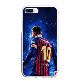 Чехол для iPhone 7Plus/8 Plus матовый с принтом Leo Messi | Лео Месси | 10 , Силикон | Область печати: задняя сторона чехла, без боковых панелей | 10 | argentina | barcelona | fc | fifa | footbal | leo | lionel | messi | soccer | аргентина | барселона | лео | лига | лионель | месси | мяч | мячик | поле | спорт | форма | футбол | футболист | футбольная | футбольный | чемпион