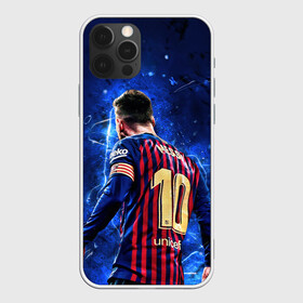 Чехол для iPhone 12 Pro с принтом Leo Messi | Лео Месси | 10 , силикон | область печати: задняя сторона чехла, без боковых панелей | 10 | argentina | barcelona | fc | fifa | footbal | leo | lionel | messi | soccer | аргентина | барселона | лео | лига | лионель | месси | мяч | мячик | поле | спорт | форма | футбол | футболист | футбольная | футбольный | чемпион