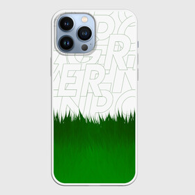 Чехол для iPhone 13 Pro Max с принтом GREEN POWER ,  |  | eco | green peace | nature | vegan | вегетарианство | гринпис | зеленая сила | летний | натуральный | природа | свежий | тренд | эко | экология | яркий