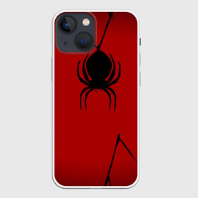 Чехол для iPhone 13 mini с принтом Паук 3D ,  |  | абстракция | екстура | илюстрация | искуство | культура | минимализм | нити | паук | паутина