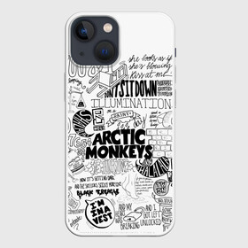 Чехол для iPhone 13 mini с принтом Arctic Monkeys ,  |  | actic monkeys | рок