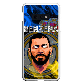 Чехол для Samsung S10E с принтом KARIM BENZEMA КАРИМ БЕНЗЕМА , Силикон | Область печати: задняя сторона чехла, без боковых панелей | football | karim mostafa benzema | real madrid | sport | карим бензема | реал мадрид | сборная франции | спорт | футбол.