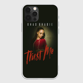 Чехол для iPhone 12 Pro с принтом Bhad Bhabie Trust me , силикон | область печати: задняя сторона чехла, без боковых панелей | bad bhabi | bad bhabie | bad fabi | bad phabie | bhabie | bhad fabhi | danielle bregoli | gansta | gucci | hip hop | phabie | rap | trap | бэд фаби | бэд фабия | гучи | реп | рэп | трэп | фабия | хип хоп