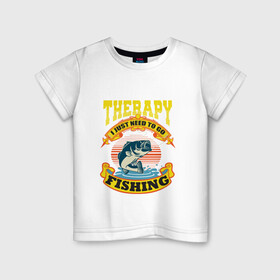 Детская футболка хлопок с принтом Трофейная рыбалка на карпа , 100% хлопок | круглый вырез горловины, полуприлегающий силуэт, длина до линии бедер | fish | карп | лето | отдых | поклев | рыба | рыбалка | рыболов | спиннинг | удилище | удочка