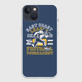 Чехол для iPhone 13 с принтом Американский Футбол ,  |  | american football | nfl | rugby | rugby 7 | американский футбол | бутсы | ворота | гол | защитник | игра | клуб | лига | мяч | нфл | пенальти | регби | регби 7 | регбилиг | соревнования | спорт | стадион | форвард