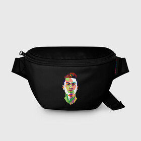 Поясная сумка 3D с принтом Paulo Dybala Pop Art , 100% полиэстер | плотная ткань, ремень с регулируемой длиной, внутри несколько карманов для мелочей, основное отделение и карман с обратной стороны сумки застегиваются на молнию | art | champion | dybala | football | form | institute | juventus | palermo | paulo | player | pop | soccer | uniform | дибала | институто | легенда | палермо | пауло | форма | футбол | футбола | футболист | чемпион | ювентус