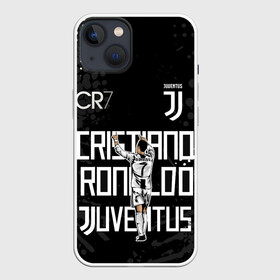 Чехол для iPhone 13 с принтом КРИШТИАНУ РОНАЛДУ   ЮВЕНТУС ,  |  | cristiano ronaldo | football | juventus | sport | криштиану роналду | сборная португалии. | спорт | футбол | ювентус