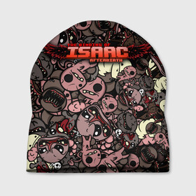 Шапка 3D с принтом Binding of Isaac Stickerbomb , 100% полиэстер | универсальный размер, печать по всей поверхности изделия | afterbirth | art | boss | game | gaming | pattern | roguelike | rpg | steam | stickerbombing | the binding of isaac | арт | графика | жертвоприношение исаака | игра | изаак | иллюстрация | паттерн | рисунки | рисунок | рогалик | стикербомбин