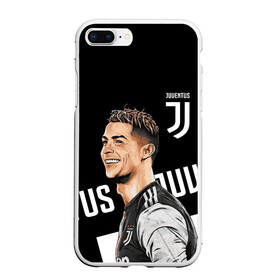 Чехол для iPhone 7Plus/8 Plus матовый с принтом КРИШТИАНУ РОНАЛДУ JUVENTUS , Силикон | Область печати: задняя сторона чехла, без боковых панелей | cristiano ronaldo | football | juventus | sport | криштиану роналду | минимализм. | сборная португалии | спорт | футбол | ювентус